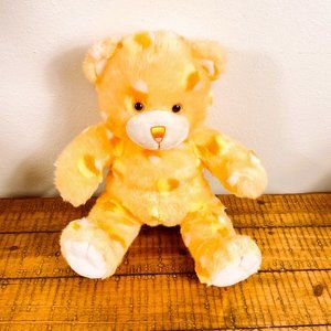 Build A Bear Workshop Plush Orange Candy Corn Bear 2005- 15 in Tall-Retired